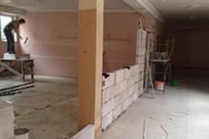 Монтаж перегородок